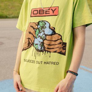 Squeeze out the hatred Obey Tshirt